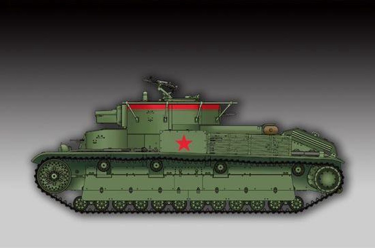 Trumpeter Soviet T-28 Medium Tank Welded