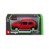 Bburago VW Golf 1 GTI (1979) - modelauto 1:32 originele verzamelaarsauto, kleine speelgoedauto met beweegbare deuren, vanaf 5 jaar (18-43059)