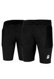 Reusch Contest II Short Advance Junior keepersbroek kinderen zwart-zilver