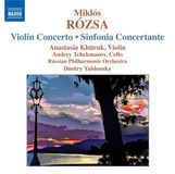 Outhere Naxos Rózsa: Violin Concerto | Sinfonia Concertante (CD)