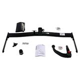 Westfalia Afneembare Trekhaak Voor VW Golf 5 + 6 Sedan En Plus (11/2003-12/2013), Audi A3 3-Deurs En Cabriolet (05/2003-04/2012) - Met Een 13-Polige Voertuigspecifieke Westfalia-Bekabelingsset