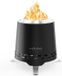 Merkloos / Sans marque Shenzhen Haorui Industrial Technology Co., Ltd. Tabletop Fire Pit with Pot Holder and Storage Bag - Small Portable Smokeless Fire Bowl for Balcony, Patio, and Garden Decoration