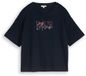 Tom Tailor - T-shirt met opschrift - Maat S - sky captain blue