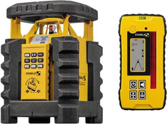 Stabila LAR 350 Roterende Laser + REC 300 | 7-delig - 19019