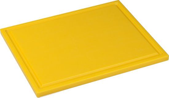 Interlux Snijplaat met sapgoot - 600x400x15mm - Geel