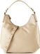 Coccinelle Leren schoudertas Rebekka Handbag Grained Leather Sandshell beige