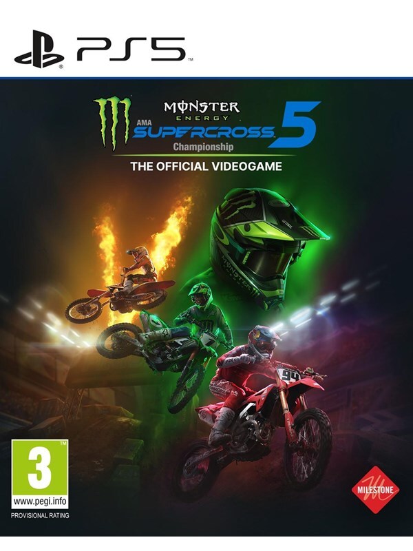Milestone Monster Energy Supercross 5: The Official Videogame PlayStation 5