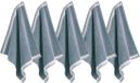 Byrklund Keukendoek Dry Hands Blauw - Set van 5 - 100% Katoen - 50x50 cm