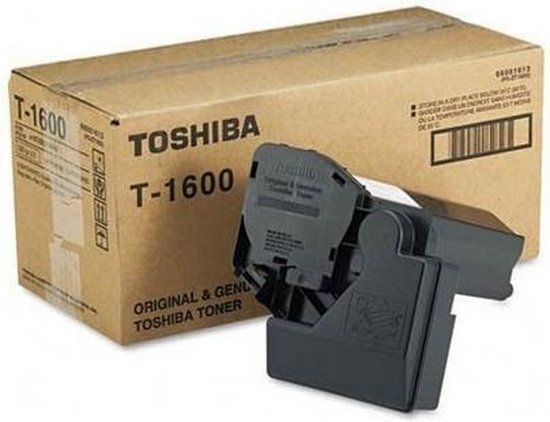 Toshiba T-1600E Toner Cartridge Zwart 5000 Pagina's