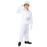 Dress Up America Wit Marching Band Kostuum voor Kinderen - Drum Major Uniform Set - Speelgoed Soldaat Set voor Jongens