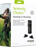 Phonak Serenity Choice Hunting & Shooting Protection auditive bouchons d'oreilles 12 dB SNR