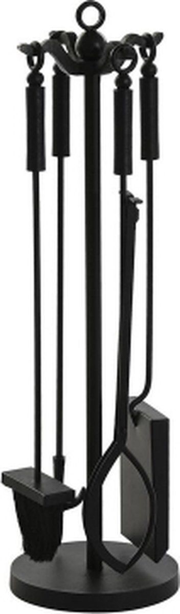 DKD Home Decor Gereedschap voor de haard Staal (19 x 19 x 70 cm)