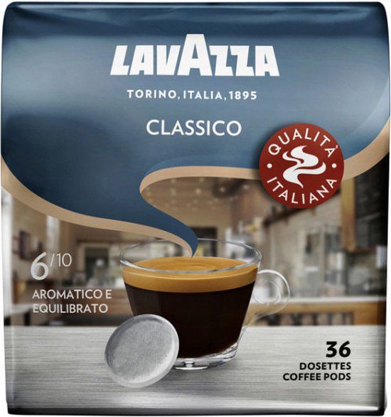 Lavazza Espresso Classico Koffiepads - 36 stuks