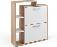 Vicco Orlando Schoenklaprek – 24.5 x 90 cm Wit/Sonoma