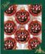 Krebs Kerstballen - 24 stuks - Gepolijst Koper - 7 cm - Glas