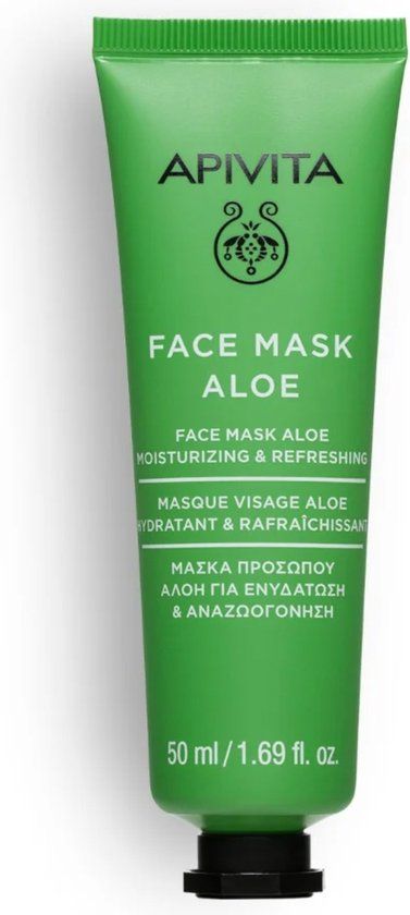 Apivita Face Mask voor Hydratatie (Aloë Vera) - 50 ml