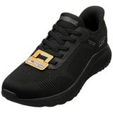 Skechers BOBS Squad Chaos Solid Step Men's Slip-On Sneakers - Black