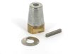 VETUS Capuchonmoer met zinken anode voor as 60mm | SN60SET