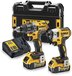 DeWalt DCK268P2T - Accu boor-/schroefmachine & slagschroevendraaier combiset - 18V - 2x 5.0Ah accu - TSTAK - koolborstelloos
