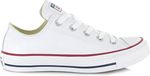 Converse Lage Sneakers Wit Leer