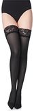 Merry Style Dames Stay-Up Kousen - 40 Denier - Zwart - XL/XXL
