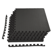 Capelli Sport Tapis de sol pour salle de sport, Lot de 6 pièces, Épaisseur 1,2 cm, Tapis emboîtable en mousse extra-épaisse, Sol de salle de sport, Équipement de fitness sportif