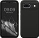 kwmobile telefoonhoesje geschikt voor Google Pixel 8a - Hoesje met siliconen coating - Smartphone case in mat zwart