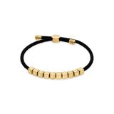 LIEBESKIND BERLIN Armband, elegante armband van gepolijst roestvrij staal, IP goud, verstelbaar tot 21 cm, waterdicht en huidvriendelijk