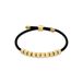 LIEBESKIND BERLIN Armband, elegante armband van gepolijst roestvrij staal, IP goud, verstelbaar tot 21 cm, waterdicht en huidvriendelijk