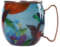 Mikasa Menaje Sarah Arnett Moscow Flamingo 450ml Mok Veelkleurig