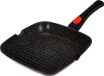 KAMBERG Grill pan Inductie - Steakpan met Afneembare Handgreep - PFAS-vrij - Geschikt voor alle warmtebronnen
