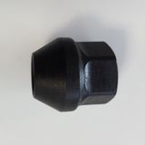H&R Wielmoer konisch M12x1.50 - Lengte 25mm - Zwart