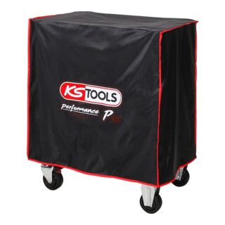 KS Tools afdekzeil voor werkplaatswagen P10, 853x527x849 mm - 1 stuk