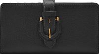 Fossil Harwell Tab Bifold Black Zwart