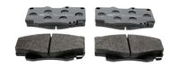 Ferodo FDB1852 Remblok set, schijfrem - (set van 4) | Compatibel met: TOYOTA HILUX VII Pick-up