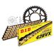 Kettingset DID Kettingset staal 428VX / 130 clipslot voor Kawasaki ZL Eliminator 125 cc Bj. 2004-2007