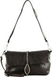 Campomaggi Leren Schoudertas Pochette Crossbody Bag Moro Donkerbruin