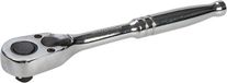 Silverline Ratelsleutel - 202 Nm - 5° Ratelactie - Ergonomisch - 72 Tanden