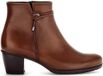 Gabor Dames Enkellaarsjes cognac/caramel