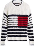 Tommy Hilfiger Heren Gebreide Trui Katoen XL