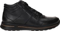 Ara 1224808 - Zwarte leren veterlaarzen voor dames, maat 35.5