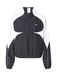 NIKE Trainingsjack 'TEMPO SWSH' zilvergrijs / zwart / wit