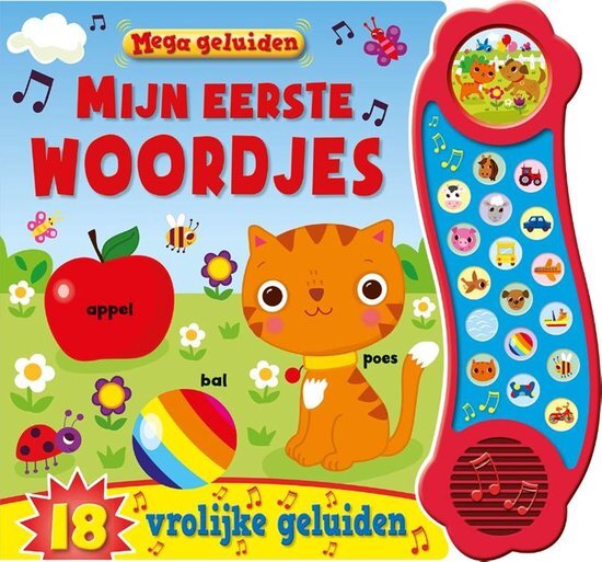 Rebo Geluidenboek Mijn Eerste Woordjes