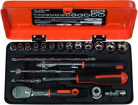 Bahco Dopsleutelset 1/4"