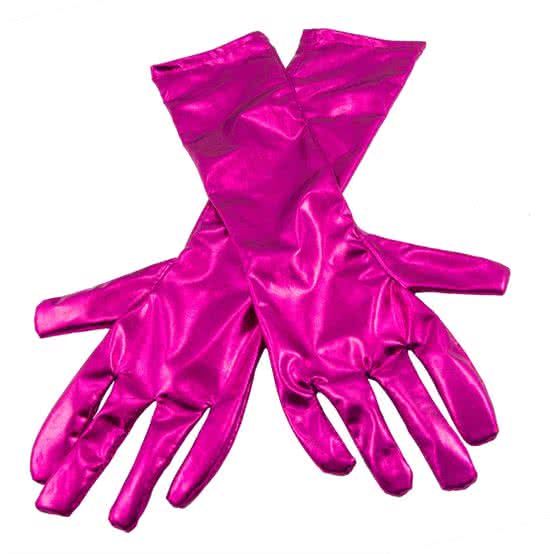 Folat Handschoenen Metallic Magenta - 8714572616539