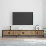 Maison Exclusive - Meuble TV, dimensions 240 x 35 x 41 cm, chêne artisanal