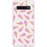 Samsung Bedrukt siliconen hoesje compatibel met Galaxy S10 Glace Rose