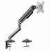 Gembird Verstelbare Bureau Monitorarm voor Enkele Monitor, 17–32 Inch, Tot 9 kg, Volledige Beweging, 360° Rotatie Landschap/Portret, 55° Kantelbaar, 90° Zwenkbaar, VESA-compatibel, Space Grey