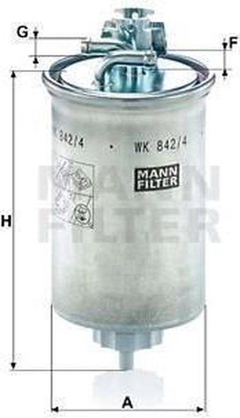 MANN-FILTER WK 842/4 Fuel Filter