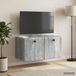 Maison Exclusive - Meuble TV mural 59,5 x 31 x 30 cm Sonoma gris bois d'ingénierie